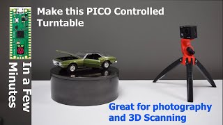 Lets Make A Photography3D Scanner Turntable [upl. by Kerred209]