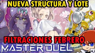 Master Duel Filtraciones Nuevo Structure Deck BlueEyes Caja Febrero y Mas YuGiOh TeamSetoX [upl. by Nauqet633]