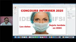 Préparation à distance aux concours dinfirmière 2025 Les dates des concours IFSI les sujets 2024 [upl. by Seiden]