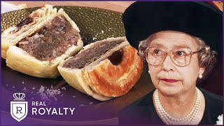 The Queens Surprising Favourite Mutton Pie  Royal Recipes  Real Royalty [upl. by Ahsiekan214]