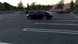 Two Point Reverse Parking practise for MVA Road Test [upl. by Ettigirb]