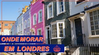 BAIRROS BONS E BARATOS PARA MORAR E ALUGAR EM LONDRES [upl. by Ardnikat828]