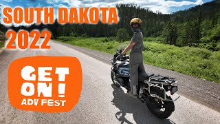 NOT What I expected OffRoad In South Dakota  Get On ADV Fest 2022  KTM Adventure R  BMW GSA [upl. by Alhan]