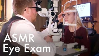 Real ASMR Eye Exam in Leicester Unintentional Real Person ASMR [upl. by Demeter]