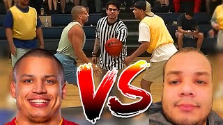 TYLER1 VS EROBB BASKETBALL SHOWDOWN [upl. by Nohsram]