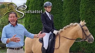 Ponysättel Teil 2  Deuber NovaFlex Classic Dressage Youth auf Pony  Stephan Günther von SüdSattel [upl. by Lewes213]