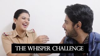 Shruti Sharma and Abrar Qazi  The Whisper Challenge  Gathbandhan [upl. by Seaman]