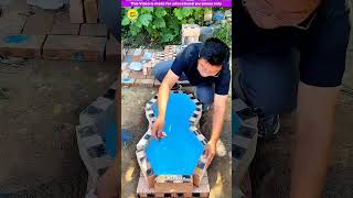 Amazing fish pool making 😍 viral Gadgets Smart Appliances Kitchen Utensils Home Inventions [upl. by Ybrek]