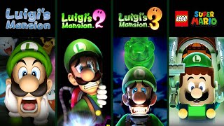 Evolution of Luigis Mansion games and LEGO 2001  2022 [upl. by Ahseekat]