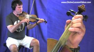 FISHERS HORNPIPE  Bluegrass amp Irish Fiddle Lessons by Ian Walsh [upl. by Einoj737]