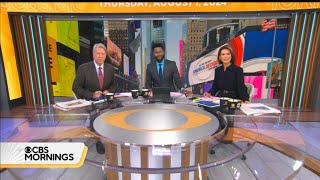 CBS Mornings  Headlines Open and Closing  August 1 2024 [upl. by Eelannej374]