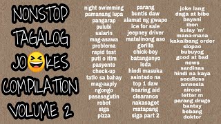 TAGALOG JOKES COMPILATION VOLUME 2  Jokes Ni Paps [upl. by Eltsirk]