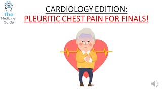 CARDIOLOGY EDITION PLEURITIC CHEST PAIN FOR FINALS [upl. by Nyram]