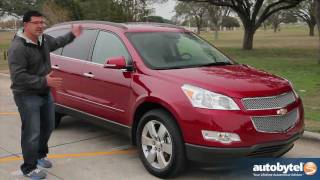 2012 Chevrolet Traverse Test Drive amp Crossover SUV Review [upl. by Dnalkrik]