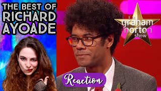 American Reacts  The Best of RICHARD AYOADE  The Graham Norton Show ⭐️ [upl. by Sluiter]