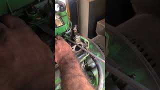 Injector removal John Deere 3 cylinder [upl. by Eimmot]