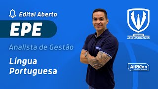 Concurso EPE  Empresa de Pesquisa Energética  Analista  Aula de Português  AlfaCon [upl. by Amoreta]