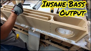 DIY Subwoofer Enclosure 2021 Edition  Caliwood Specialty [upl. by Kenway]