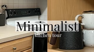 Minimalist Kitchen Tour [upl. by Ahsiei]