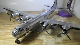 Building Revell B29 Superfortress From Start to Finish 148 Scale [upl. by Masao]