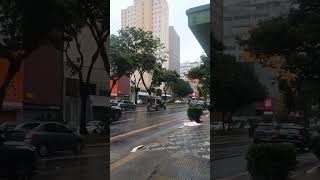 Final de semana cinzento e garoa em São Paulo saopaulobrazil shortsyoutube shortsviral [upl. by Rekcut]