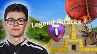 TOP Legend League Attacks  April Season 18  Zap Lalo  Clash of Clans [upl. by Bazil]