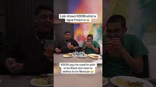 Lalo shows N3ON what Agua Fresca is neon n3on lalogonebrazzy shorts clips funny [upl. by Rozalie]