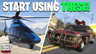 TOP 10 UNDERRATED VEHICLES IN GTA ONLINE [upl. by Ellevel]