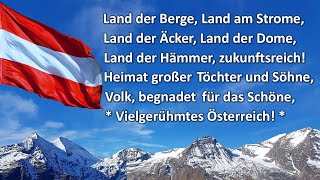 National anthem of Austria instrumental Land der Berge Land am Strome [upl. by Zemaj]