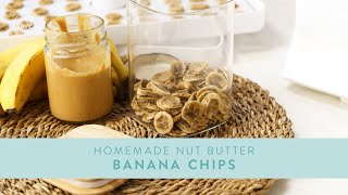 Dehydrated Nut Butter Banana Chips [upl. by Nahamas468]