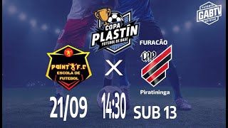 Copa Plastin 2024 Categoria Sub 13  Point Fc x Furacão Piratininga [upl. by Ecirahs]