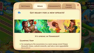 Township New Update  Township gameplay Level 177 [upl. by Orfield]