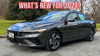 2024 Hyundai Elantra SEL  Refreshed For 2024 [upl. by Eachelle]