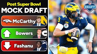 2024 NFL Mock Draft  Post Super Bowl [upl. by Bainter]