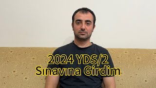 Yabancı Dil Sınavı 2024 YDS2  3 Kasım 2024 [upl. by Berthoud]