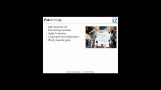 Webinar on Team Development Tuckman Ladder ModeliZenBridge [upl. by Derreg]