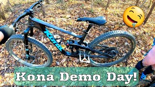 Kona Process 134 Demo Ride and Kona Demo Day at Pocahontas State Park [upl. by Ribble311]