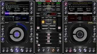 Virtual Dj 8 new skin PIONEER DJ TOUCH [upl. by Eentruok]