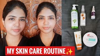 My skin care routine in tamil combination skin care routine for skin brightening and smooth skin [upl. by Lamej89]