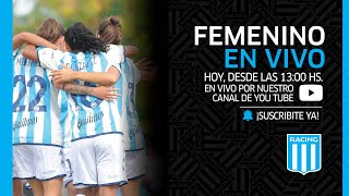 Torneo Femenino Apertura 2024 EN VIVO  Fecha 2  Racing Club vs Excursionistas El Cilindro [upl. by Ellehc]