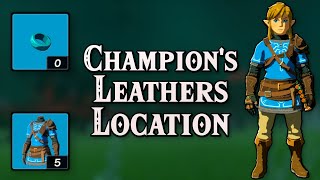 Champions Leathers amp WellWorn Hairband Locations  Zelda TOTK [upl. by Rangel]