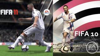 Fifa 10 vs Fifa 11  Compare Graphics HD [upl. by Allebara]