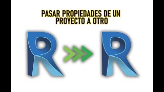 video corto PASAR PROPIEDADES DE UN PROYECTO A OTRO EN REVIT [upl. by Kind275]