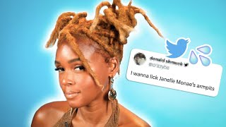 Janelle Monáe Reads Thirst Tweets [upl. by Noseyt610]