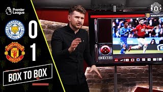 Box to Box  Leicester 01 Manchester United  Statman Dave Analysis amp Tactics [upl. by Riamu]