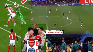 match Highlights Arsenal vs PSG 20 2024 [upl. by Melborn61]