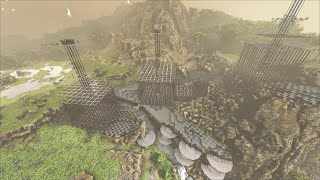 Ark  Lost Island Crouch Cave Build Design PvP  2023 [upl. by Doig541]