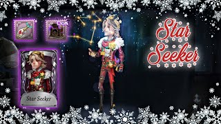 Identity V First Officer Christmas Skin  Star Seeker  Gameplay [upl. by Naaitsirhc]