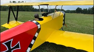 Fokker D7 Demo Flight [upl. by Renba668]