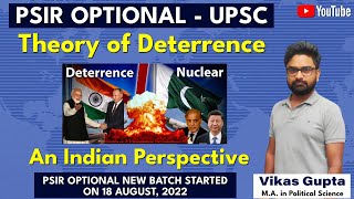 Deterrence Theory  International Relations  Deterrence Theory of Punishment  UPSC  PSIR Optional [upl. by Nama]